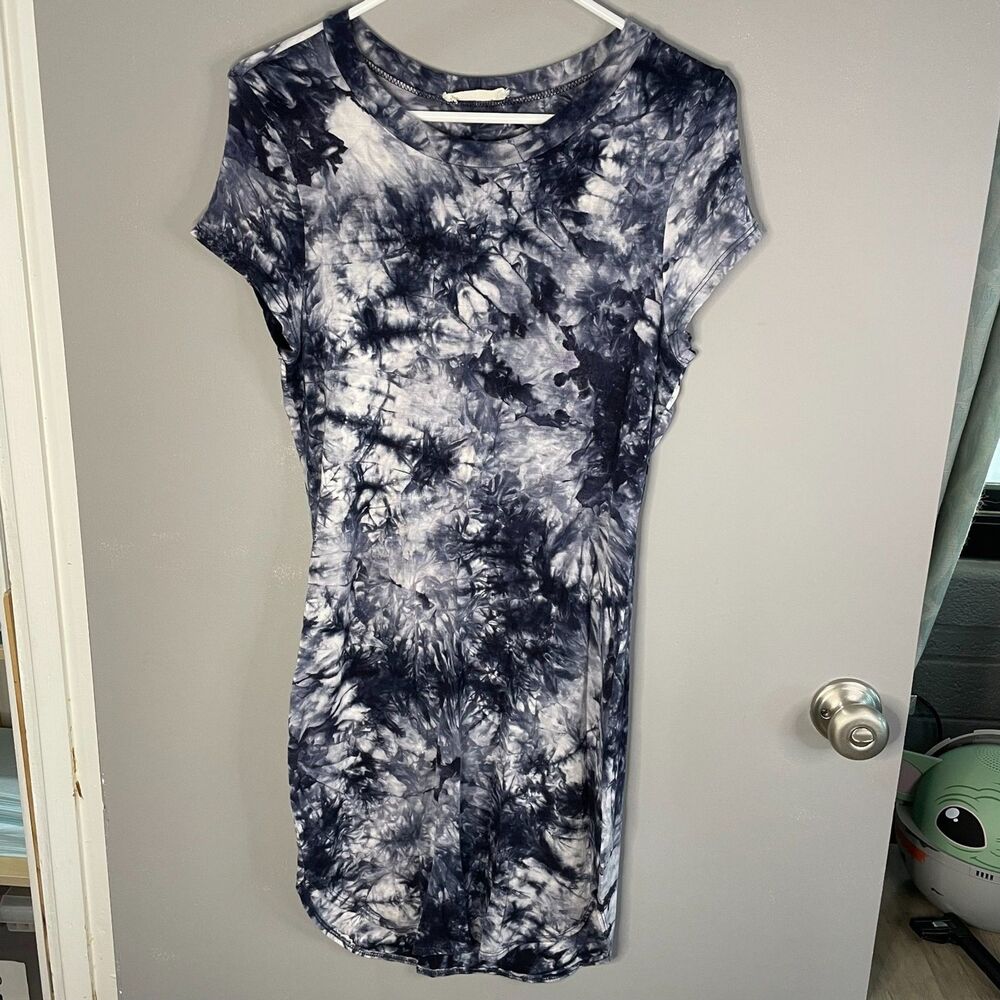 Poetry Womens ? Tie Dye Long Length Shirt Jersey Dress **READ**